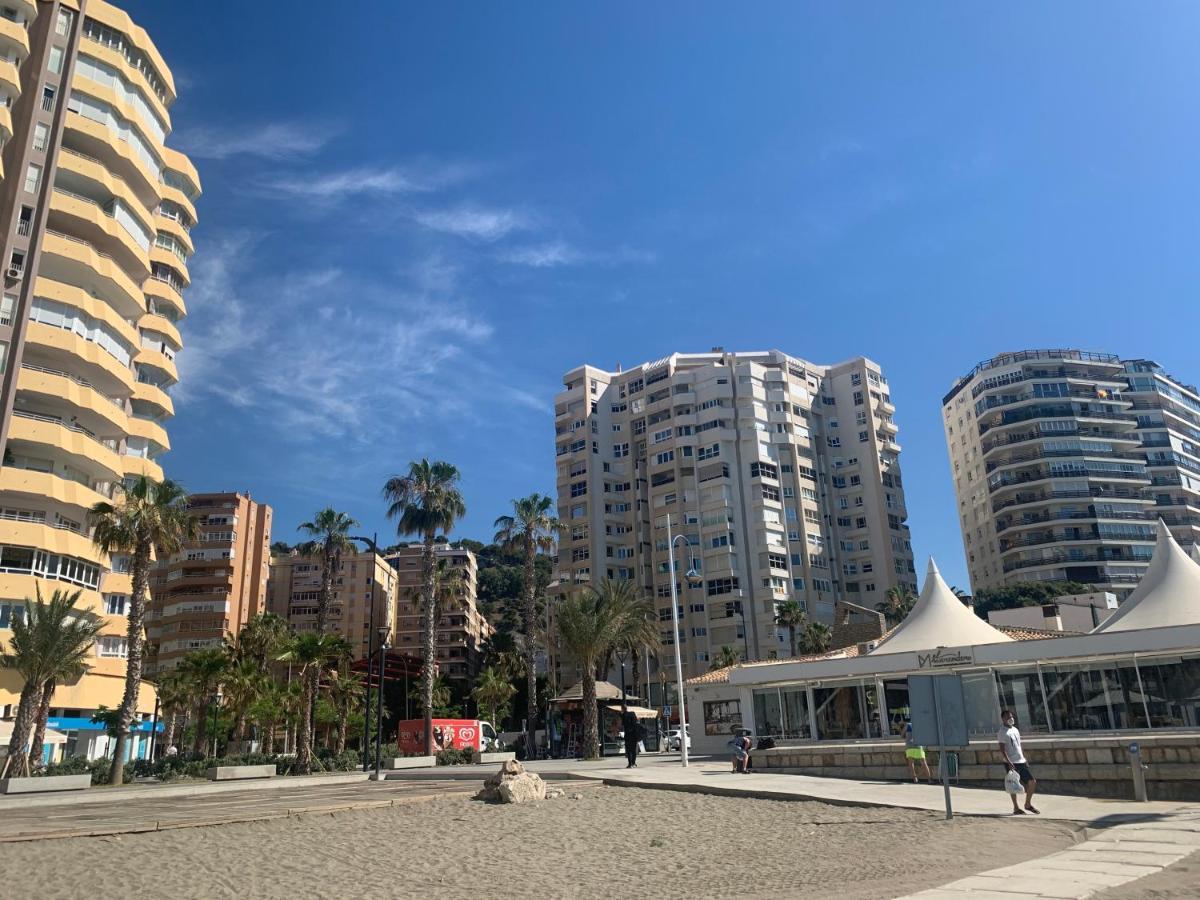 Homely Malaga Malagueta Junto Al Mar, Parking Privado Bajo Suplemento Eksteriør bilde